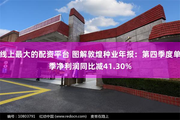 线上最大的配资平台 图解敦煌种业年报：第四季度单季净利润同比减41.30%