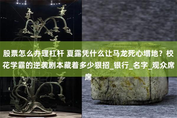 股票怎么办理杠杆 夏露凭什么让马龙死心塌地？校花学霸的逆袭剧本藏着多少狠招_银行_名字_观众席